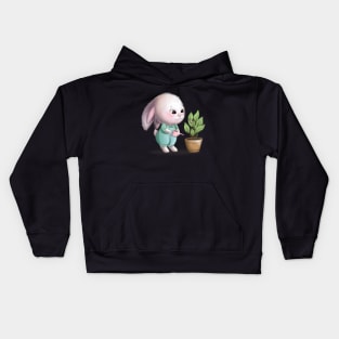 Cute bunny Kids Hoodie